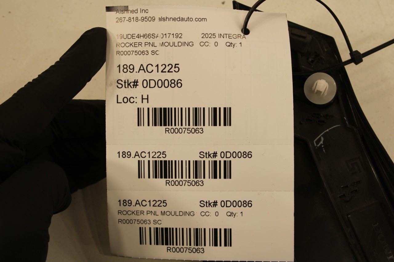 23-26 Acura Integra A-Spec Left Side Rocker Skirt Panel Molding 71850-3S5-A0 OEM - Alshned Auto Parts
