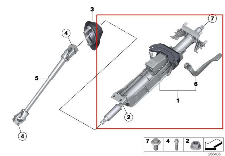 2017-2020 BMW 430i xDrive 2.0L AWD Steering Column Assembly 32-30-6-858-559 OEM1