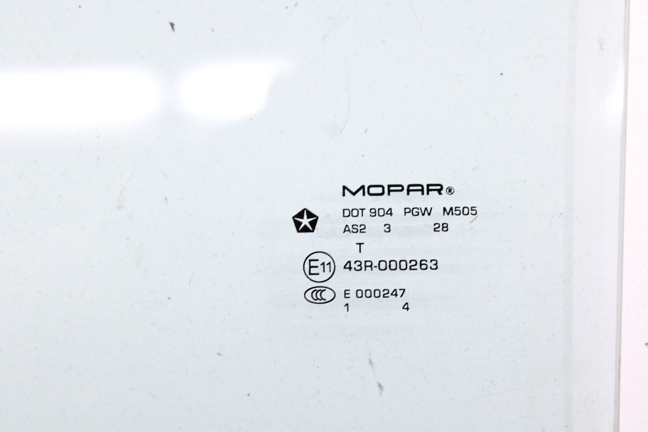 2007-2017 Jeep Wrangler Unlimited Sport Front Left Door Window Glass 55395249AB - Alshned Auto Parts