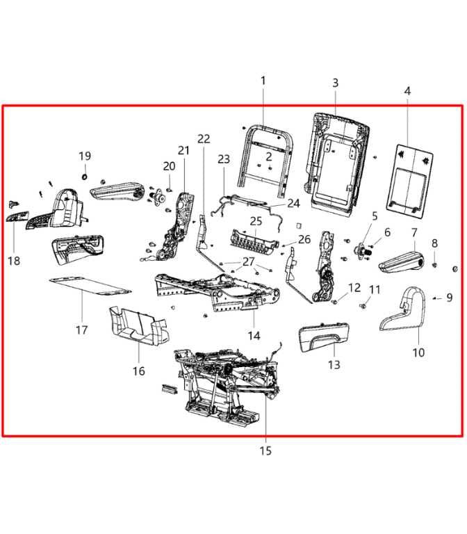 15-20 Dodge Grand Caravan GT Rear RH and LH Side 2nd Row Stow'N'Go Seat Complete - Alshned Auto Parts