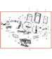 15-20 Dodge Grand Caravan GT Rear RH and LH Side 2nd Row Stow'N'Go Seat Complete - Alshned Auto Parts
