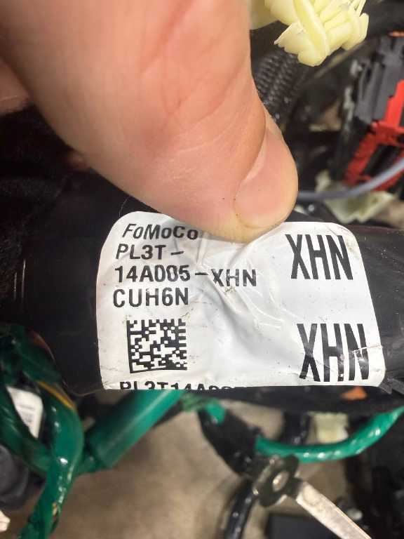 2023 Ford F150 XLT Supercrew Body Cab Wire Wiring Harness PL3T-14A005-XHN OEM13