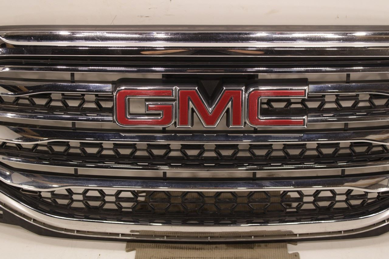 2017-19 GMC Acadia SLT-1 3.6L Front Radiator Upper Grille Assembly Chrome *ReaD* - Alshned Auto Parts