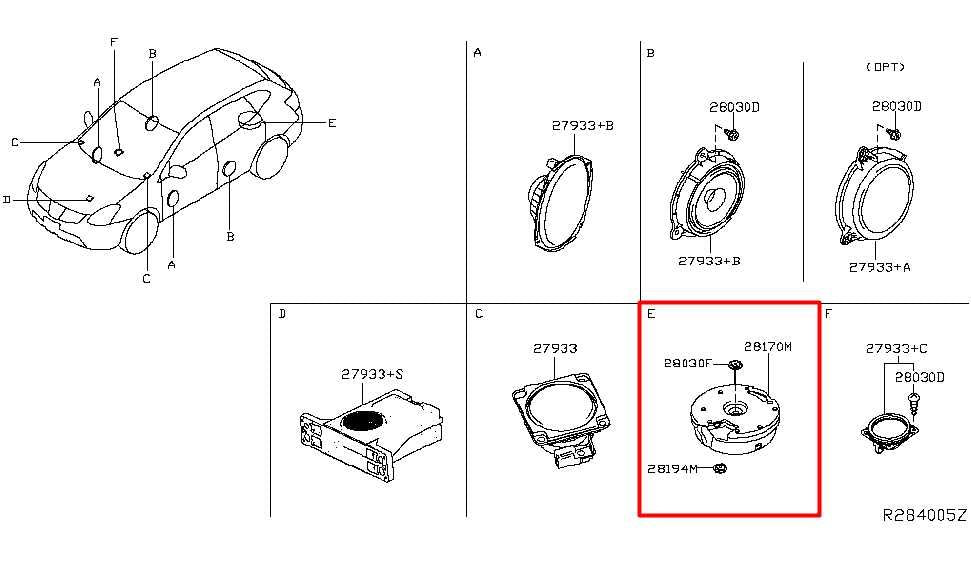 2016-2020 Nissan Rogue Rear Bose Subwoofer Speaker Bass Box 28170-5AA0A OEM - Alshned Auto Parts