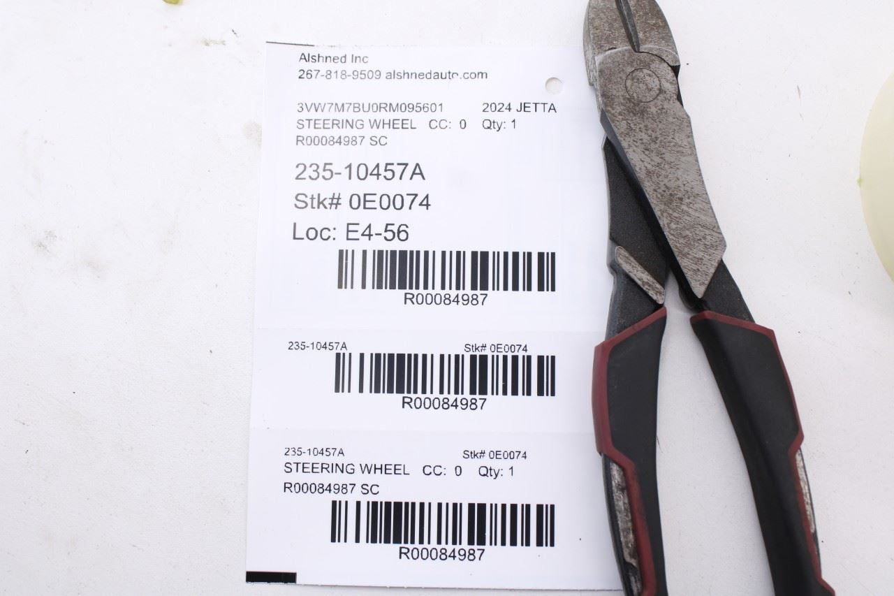 2022-2025 Volkswagen Jetta SE 1.5L FWD Steering Wheel Leather w/ Control Buttons - Alshned Auto Parts