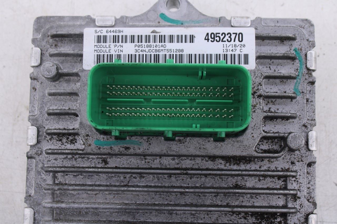 2018-2021 Jeep Compass Limited Engine Computer Control Module ECU ECM 68342095AA - Alshned Auto Parts