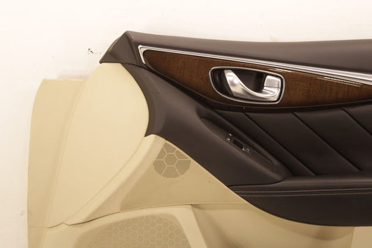 2014-2020 Infiniti Q50 Premium Front Right Passenger Door Trim Panel 80900-4HH0B - Alshned Auto Parts