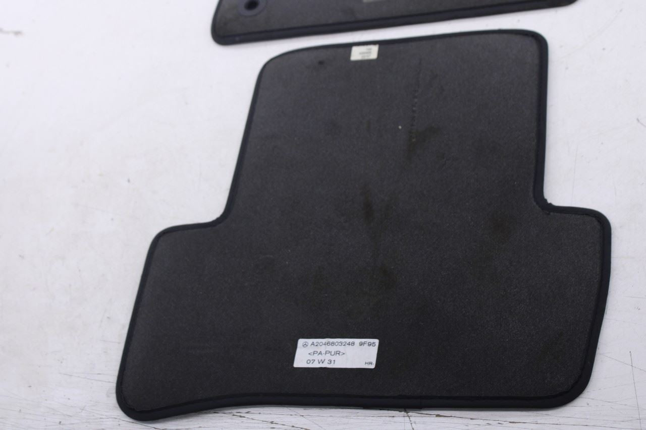 2007-14 Mercedes-Benz C350 Sport Front Rear RH and LH Side Carpet Floor Mats Set - Alshned Auto Parts