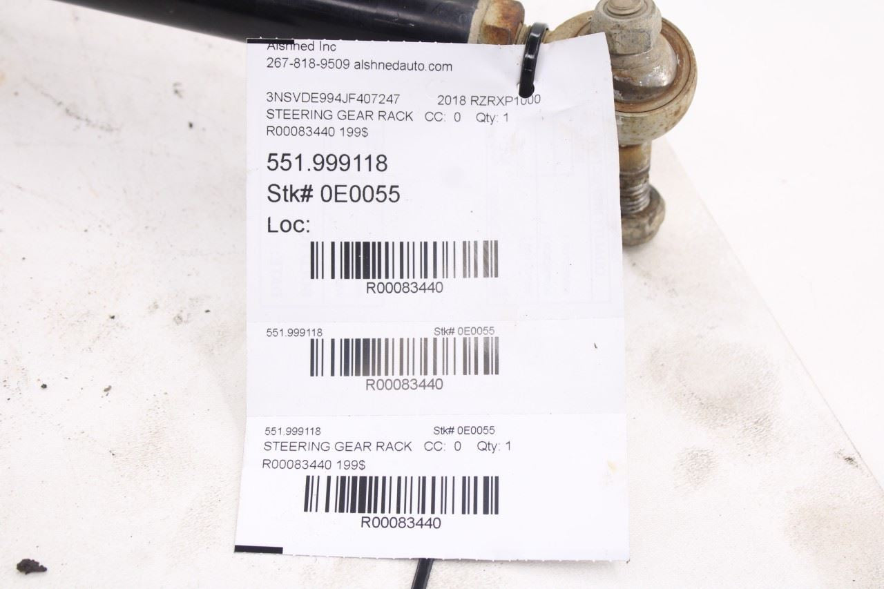 2017-2018 Polaris RZR XP 1000 Power Steering Gear Rack Box Assembly 1824500 OEM14