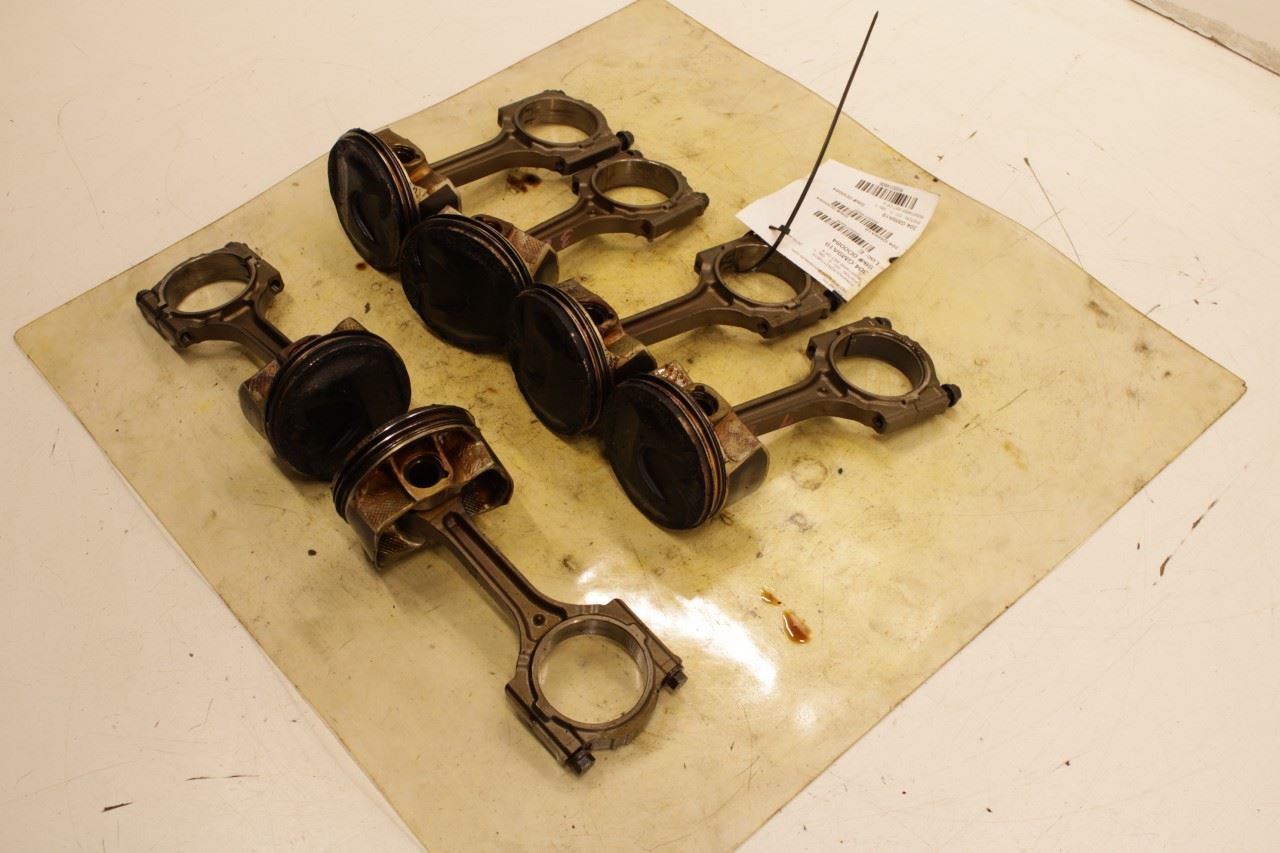 17-23 GMC Acadia SLT-1 3.6L Engine Piston with Connecting Rod Set of 6 12647161 - Alshned Auto Parts