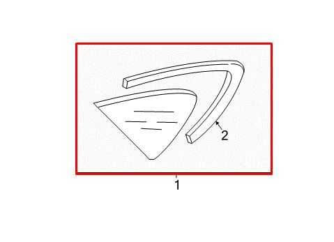 2012-2018 Audi A7 Premium Rear Left Side Quarter Window Glass 4G8-845-299-C-NVB - Alshned Auto Parts