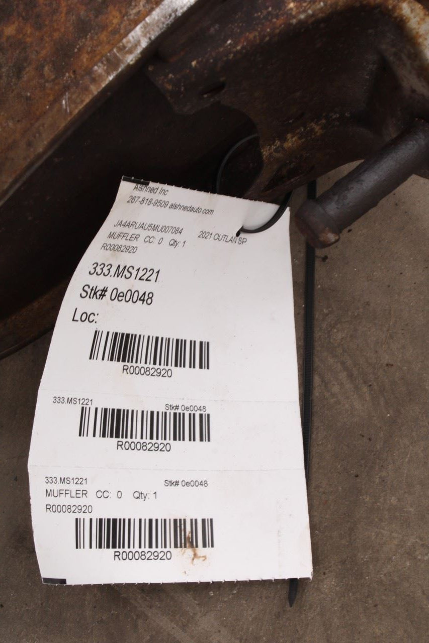 20-25 Mitsubishi Outlander Sport SE 2L 4WD Rear Exhaust System Muffler 1571B88210