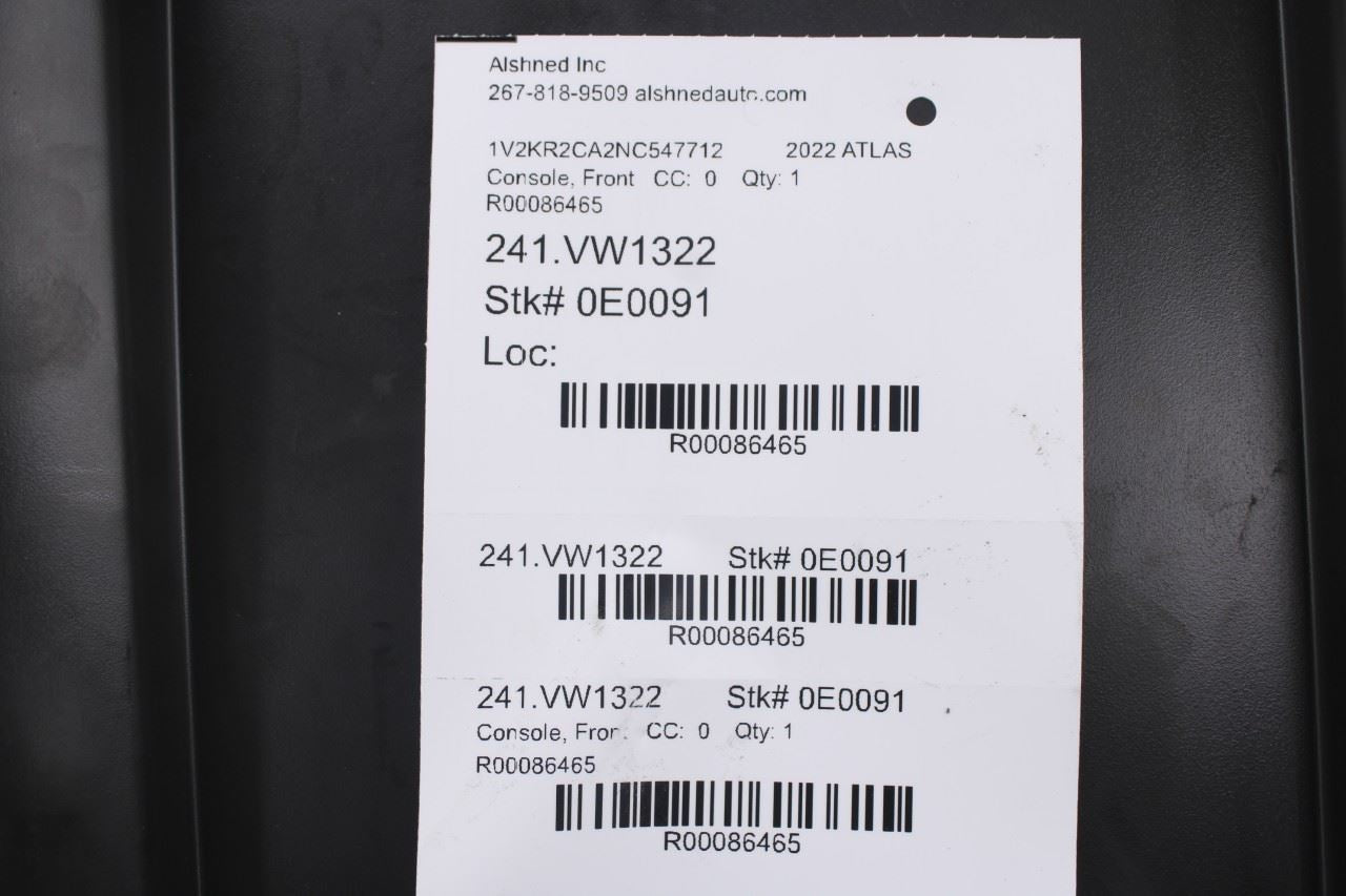 2020-23 Volkswagen Atlas SE Center Console Armrest Storage Lid 3CN864207A *ReaD* - Alshned Auto Parts