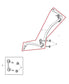 2011-2015 Jeep Grand Cherokee Limited 4x4 Rear Stabilizer Sway Bar 52124885AG1