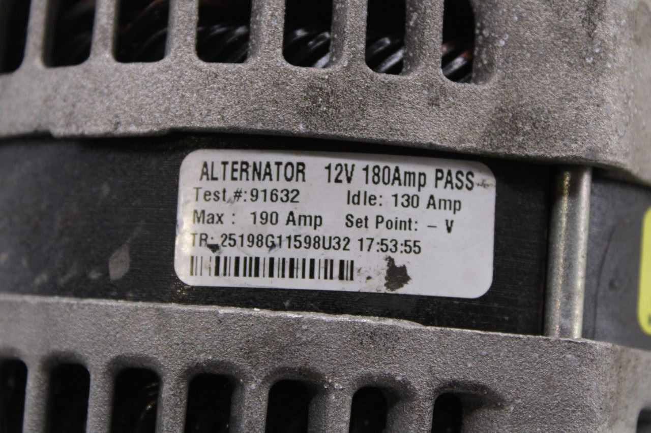 2016-2021 Jeep Grand Cherokee Overland Alternator Generator 12V 180A 56029789AB - Alshned Auto Parts