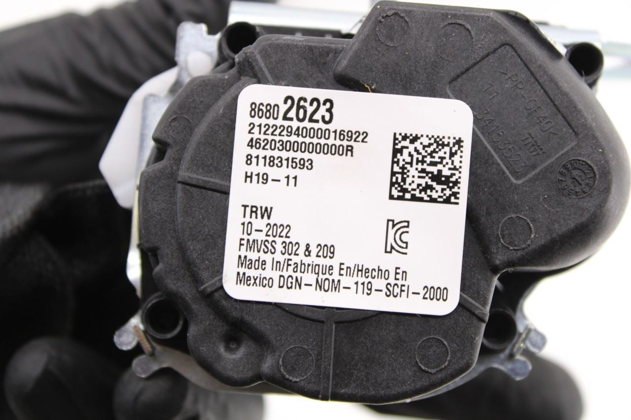 19-23 Chevrolet Silverado Rear Right Left and Center 2nd Row Seat Belt Retractor - Alshned Auto Parts