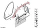 23-25 BMW 430i Gran Coupe xDrive Right and Left Door Side Frame Trim 51337482991 - Alshned Auto Parts
