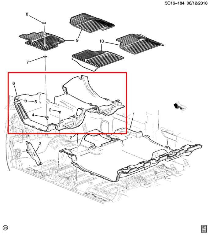 22-25 Chevrolet Silverado LT-L Front Floor Carpet Liner RH and Left Side *ReaD* - Alshned Auto Parts