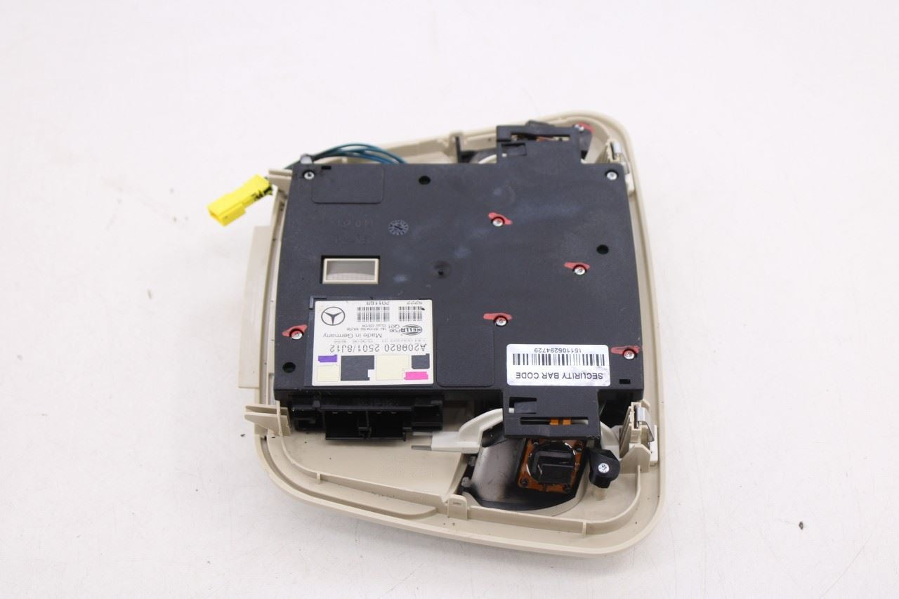 2006-2009 Mercedes-Benz CLK350 Inner Front Roof Overhead Console 20982025018J1213