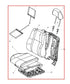 14-15 Jeep Grand Cherokee Overland 3.6L Front Passenger Right Side Seat Complete - Alshned Auto Parts