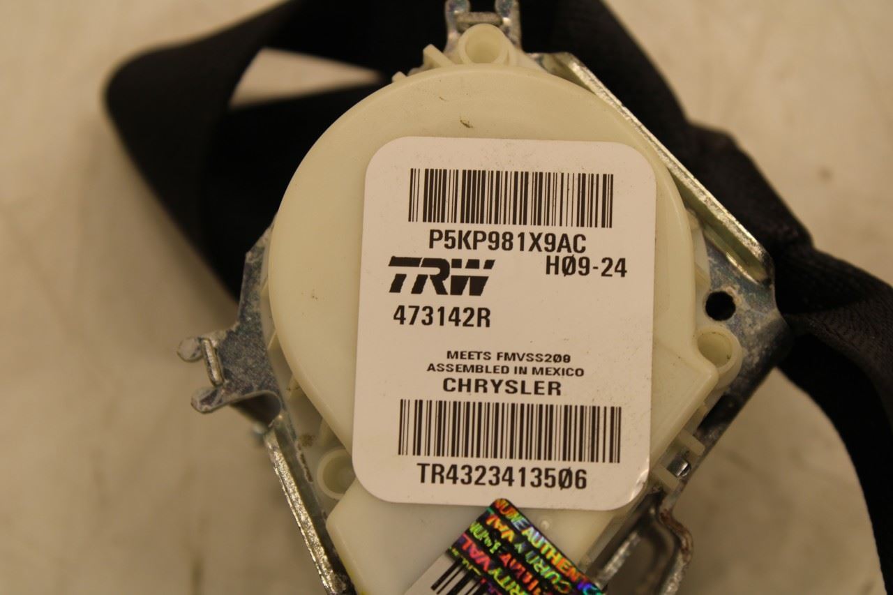 2013-19 Ram 1500 Big Horn Crew Cab Rear Passenger RH 2nd Row Seat Belt Retractor - Alshned Auto Parts