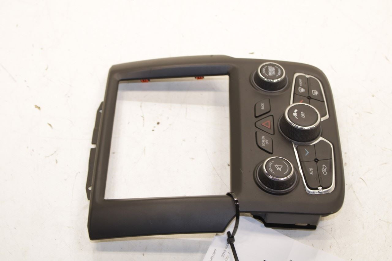 13-18 Ram 1500 Big Horn Dash Radio Faceplate Heater Temperature Climate Control - Alshned Auto Parts