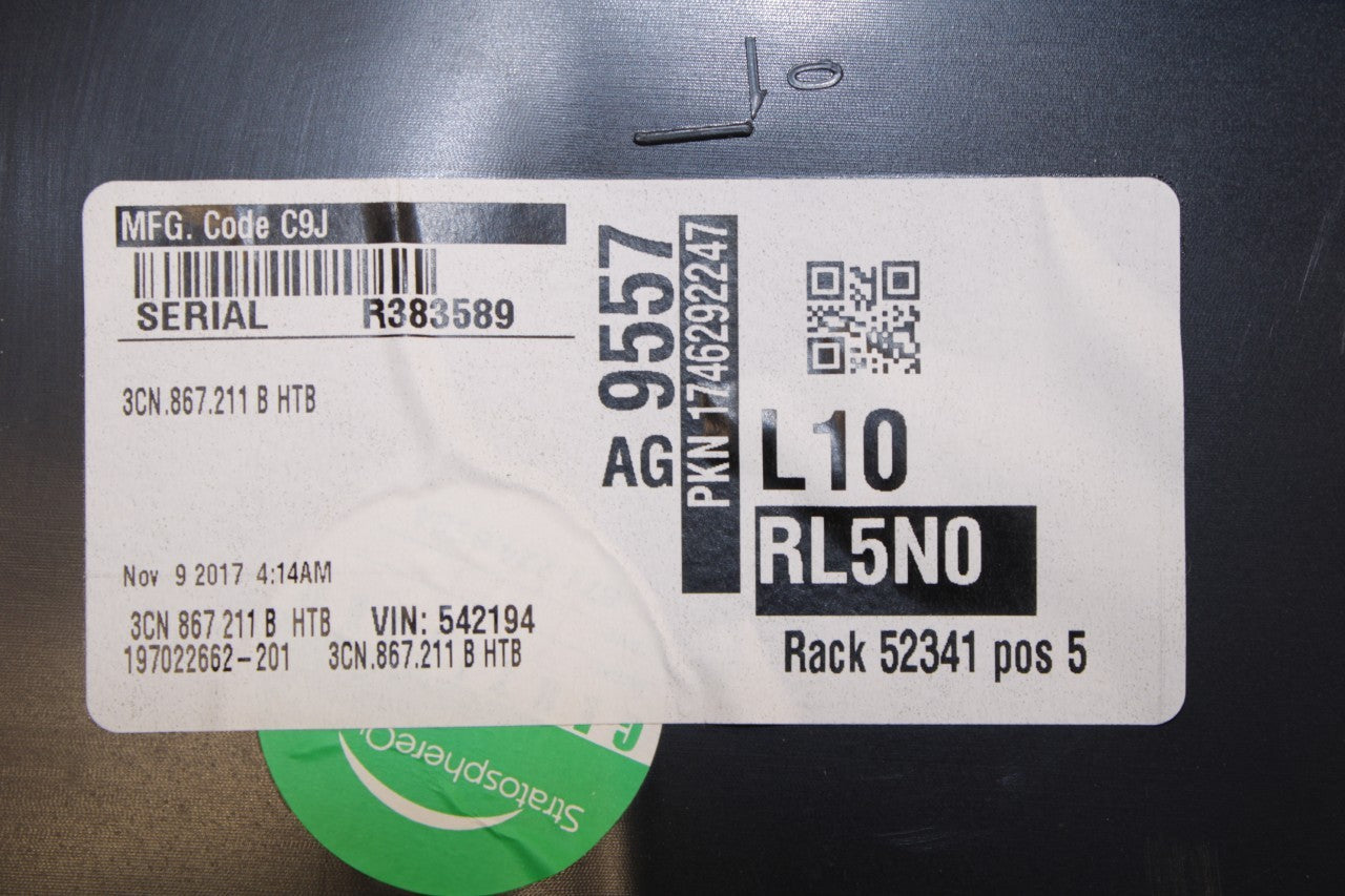 2018-2021 Volkswagen Atlas S Rear Left Driver Door Trim Panel 3CN867211BHTB OEM - Alshned Auto Parts