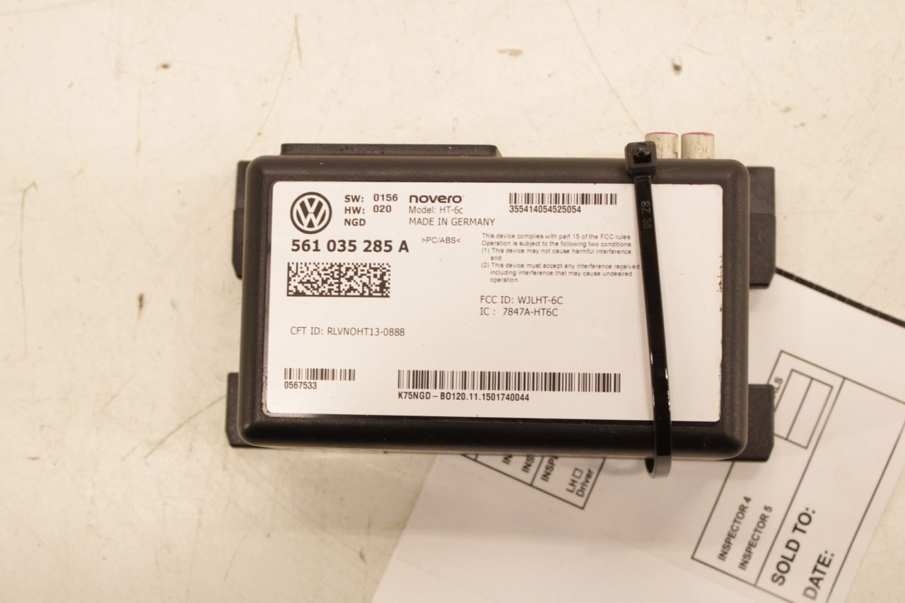 2016-2018 Volkswagen Passat SE GPS Navigation Control Module 561-035-285-A OEM - Alshned Auto Parts