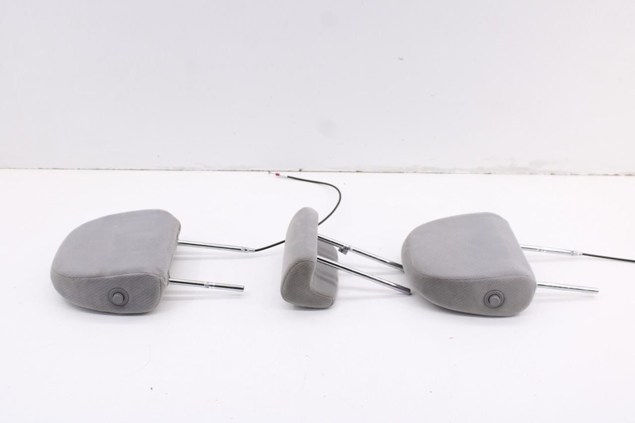 14-20 Toyota Sienna LE Rear Right Left Side and Center 3rd Row Seat Headrest Set - Alshned Auto Parts