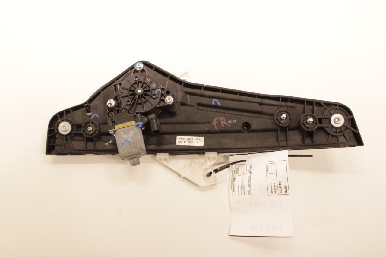 2011-2017 Hyundai Veloster Turbo Front Right Side Door Window Regulator w/ Motor - Alshned Auto Parts