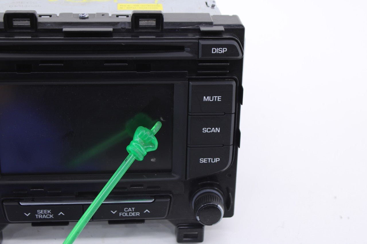 2015-17 Hyundai Sonata CD Player Radio Faceplate Control w Receiver and Display3