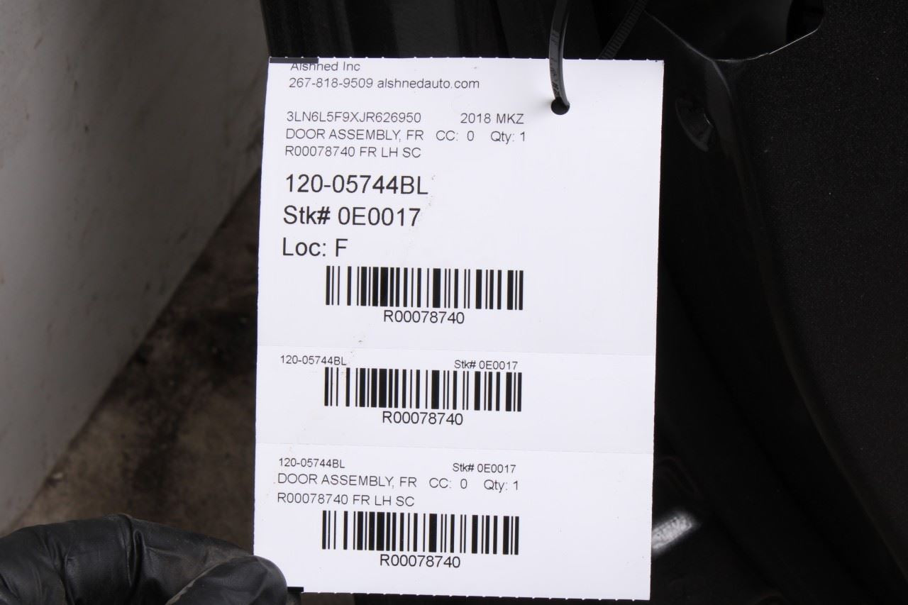 2013-2020 Lincoln MKZ Reserve Front Left Side Door Shell Panel DP5Z-5420125-A - Alshned Auto Parts