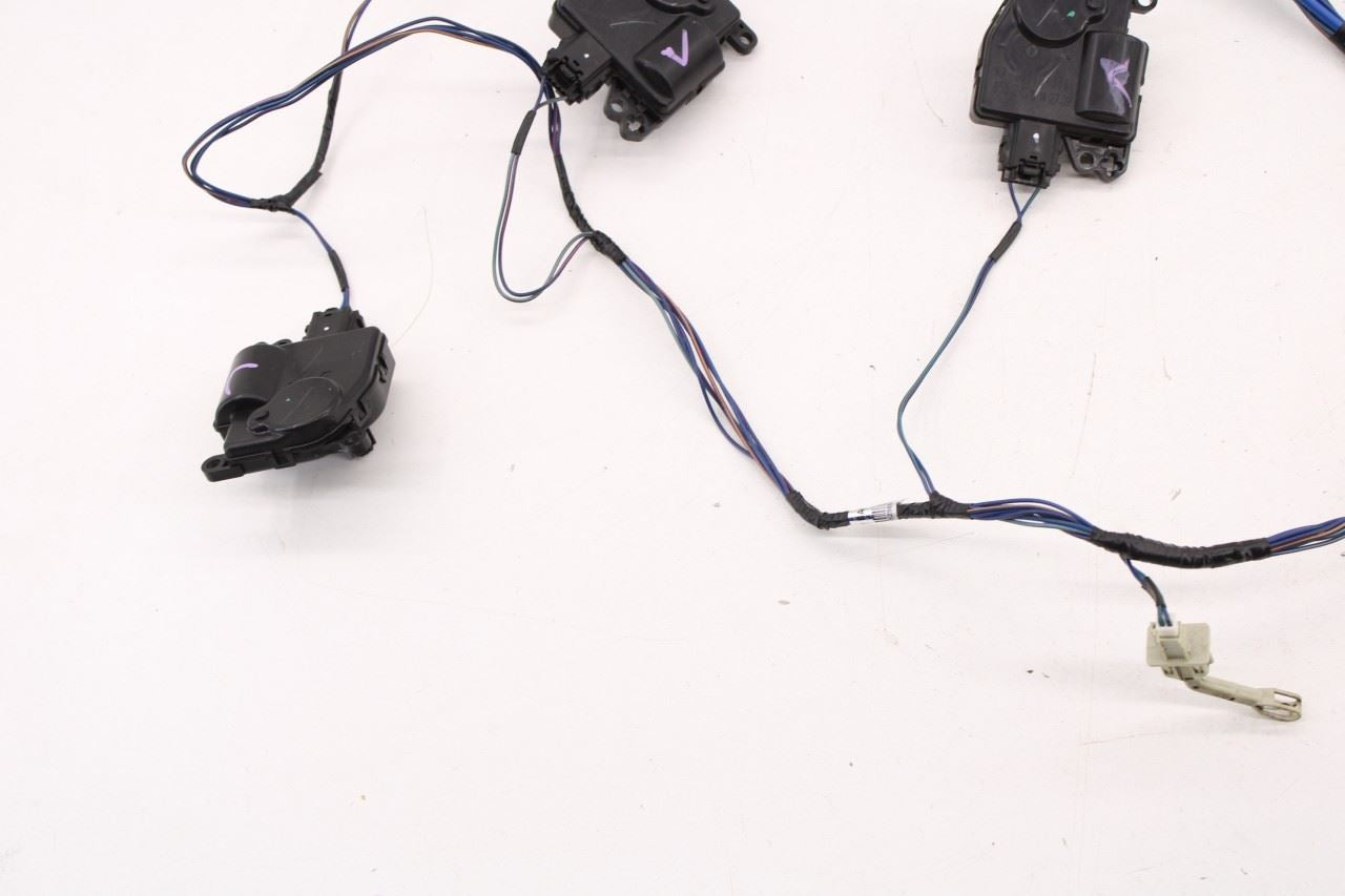 14-15 Ram 1500 Laramie A/C Heater Wire Harness w/ HVAC Blend Door Actuator Set 5 - Alshned Auto Parts