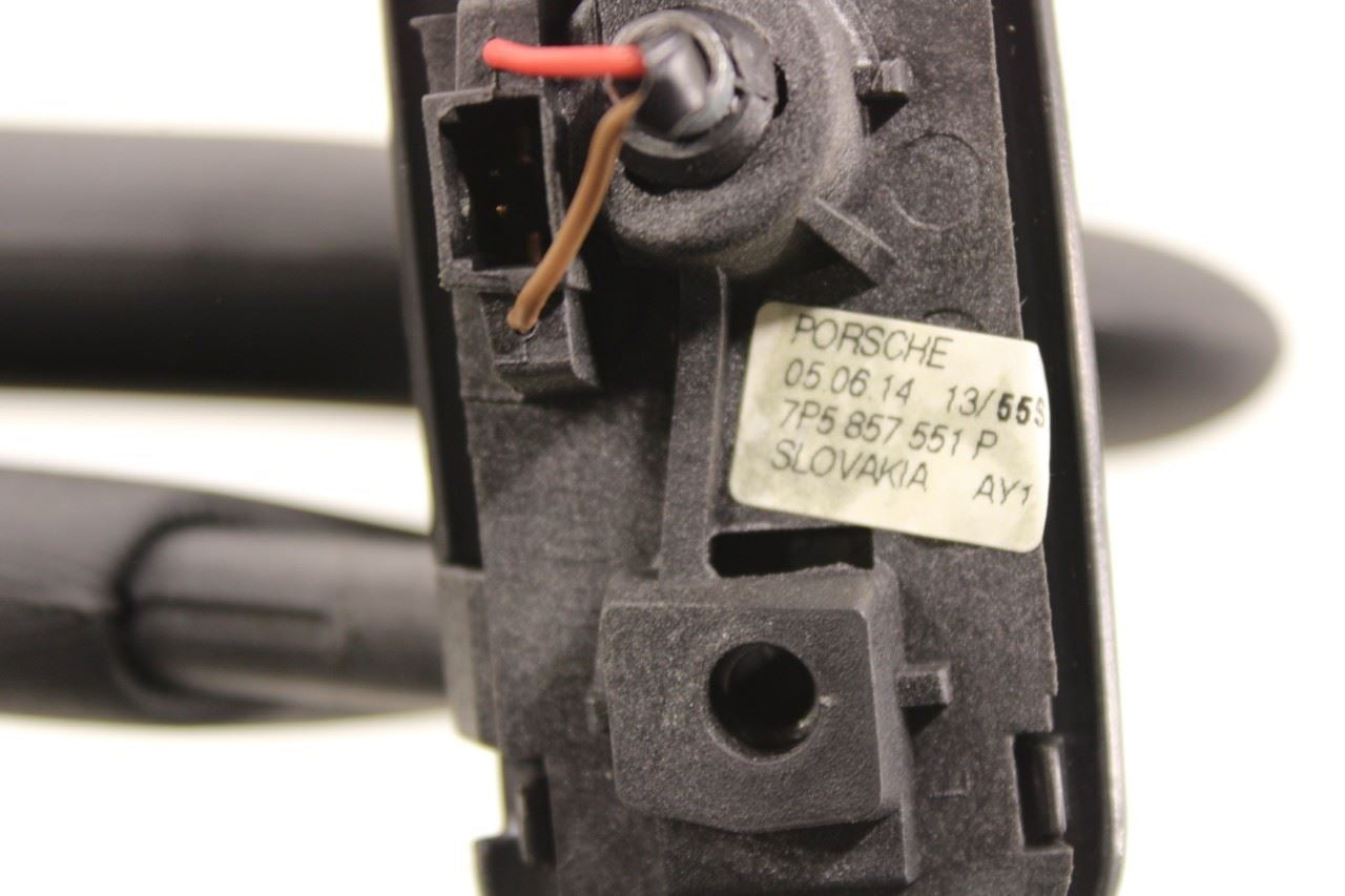 11-18 Porsche Cayenne Platinum Front Left Double Sun Visor w/ Illuminated Mirror - Alshned Auto Parts