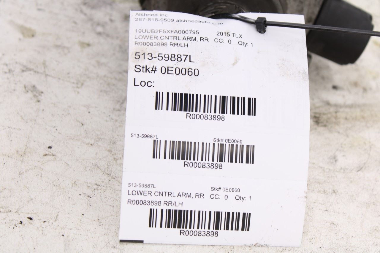 2015-20 Acura TLX Tech 3.5L FWD Rear Left Side P-AWS Lower Control Arm Actuator11