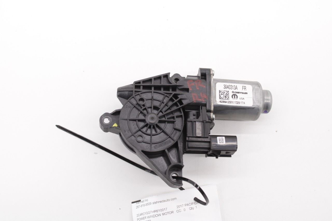 17-2024 Chrysler Pacifica Limited Front Right Door Power Window Motor 68314750AA - Alshned Auto Parts