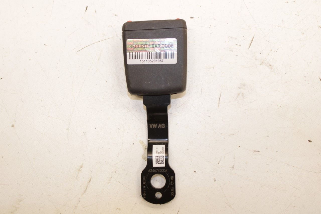 18-23 Volkswagen Atlas S Rear RH LH Side and Center 2nd Row Seat Belt Buckle Set - Alshned Auto Parts