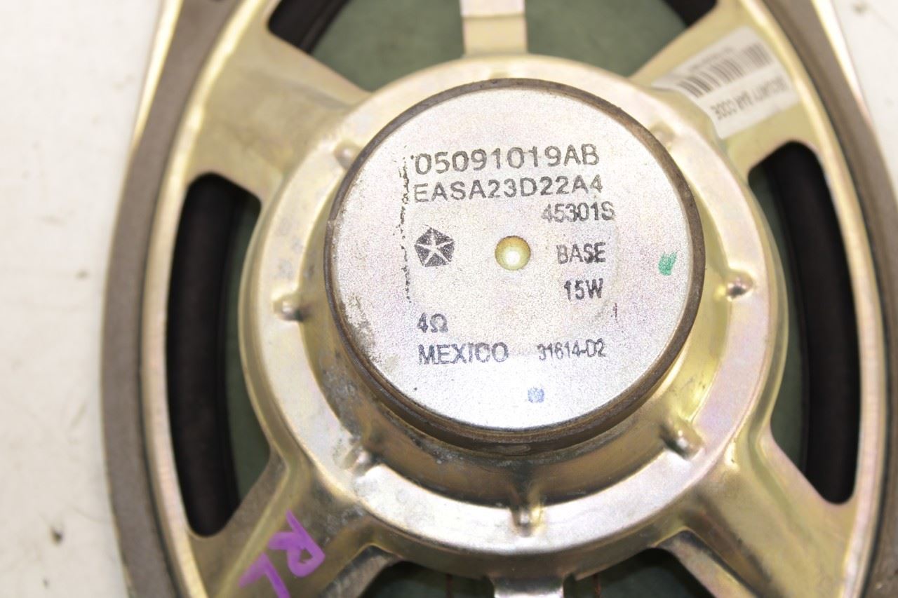 2011-2018 RAM 1500 Big Horn Rear Left and Right Door Audio Speaker 5091019AB OEM - Alshned Auto Parts