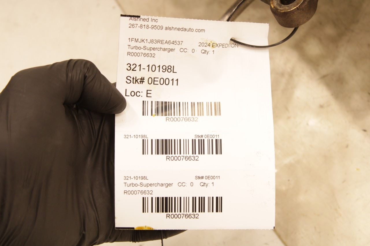 2022-2024 Ford Expedition MAX XLT 3.5L turbo Left Side Engine Turbocharger 76K - Alshned Auto Parts