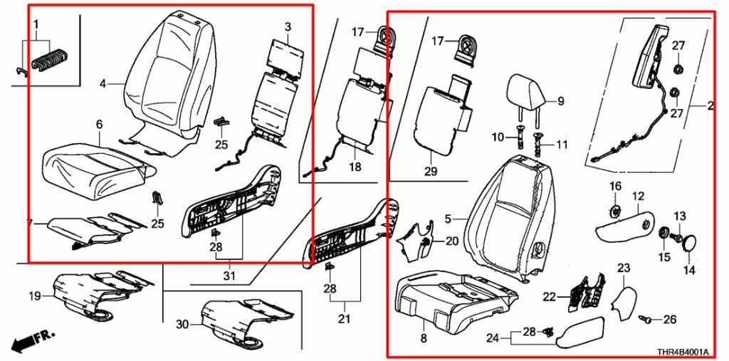2021-24 Honda Odyssey Touring 3.5L FWD Front Passenger Right Side Seat Complete - Alshned Auto Parts