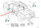 2016-2020 Toyota Tacoma Limited Rear Left Side Door Wire Harness 82154-04030 OEM - Alshned Auto Parts