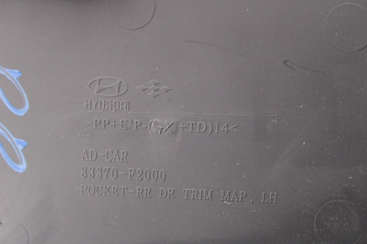 2016-18 Hyundai Elantra Value Edition Rear Left Door Trim Panel 83305-F2040-UTH - Alshned Auto Parts