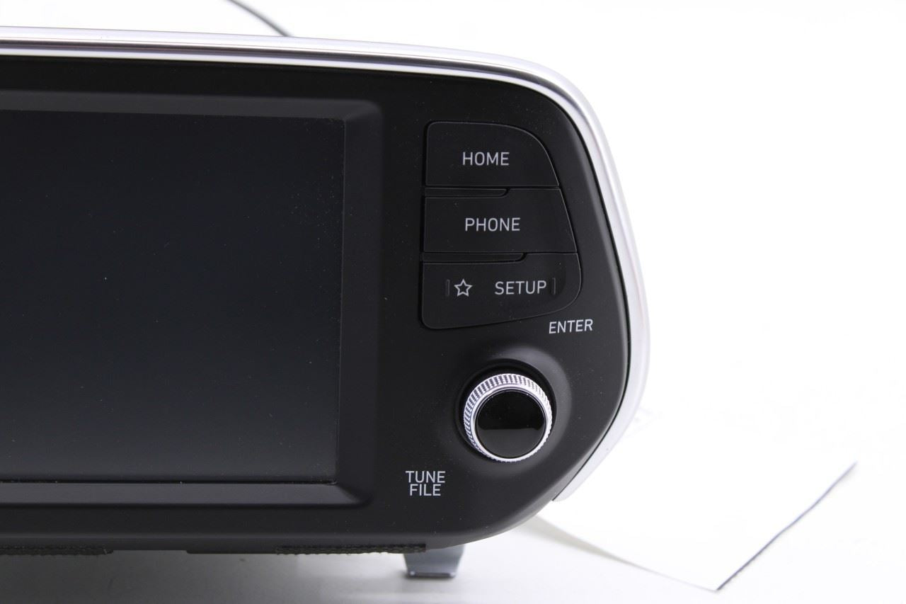 19-20 Hyundai Santa Fe SEL Radio Faceplate Control w/ 7.0'' Display and Receiver - Alshned Auto Parts