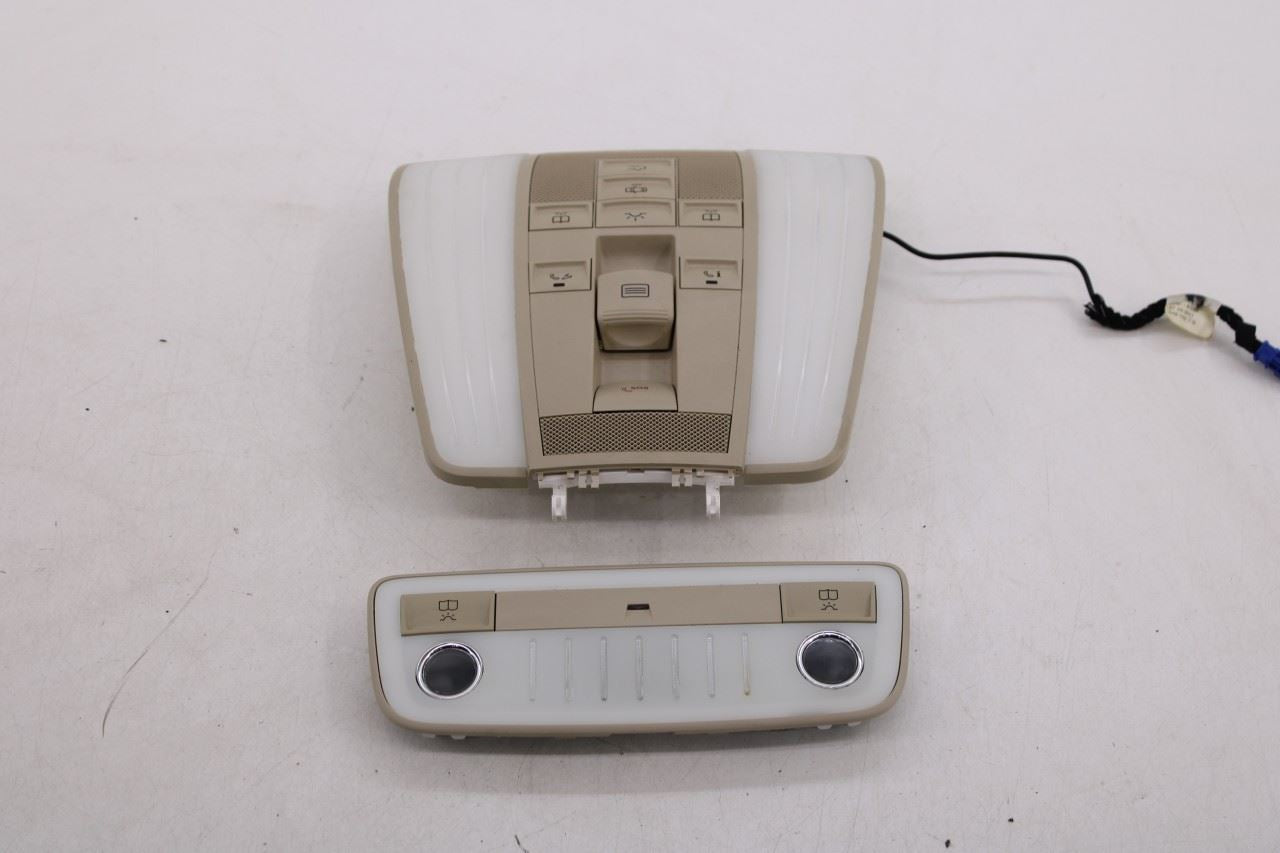 10-13 Mercedes-Benz E350 4Matic Front and Rear Center Overhead Console Set of 20