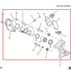 2018-2024 Chevrolet Equinox LT 1.5L FWD Rear Driver Left Side Brake Disc Caliper1