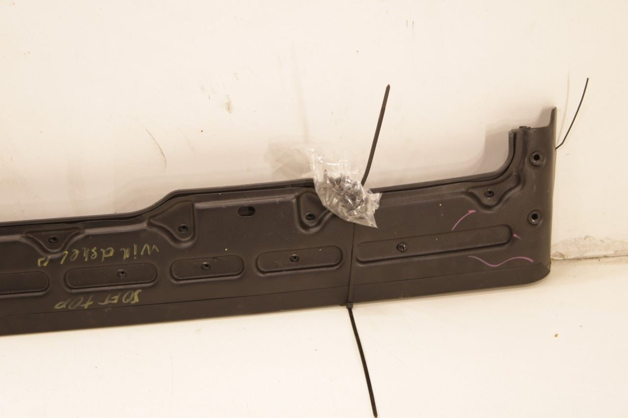 2011-2018 Jeep Wrangler Sport 2dr 3.6L 4WD Front Soft Top Header Channel Panel - Alshned Auto Parts