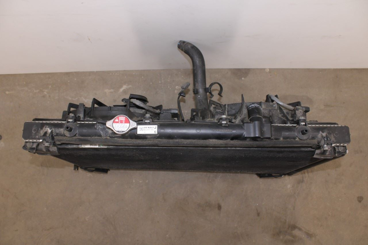 14-18 Acura MDX w/Technology Pkg 3.5L Engine Radiator w/ Cooling Fan Motor Assy5