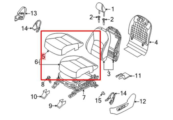 2022-2025 Infiniti QX50 Luxe 2.0L FWD Front Driver Left Side Seat Lower Cushion - Alshned Auto Parts