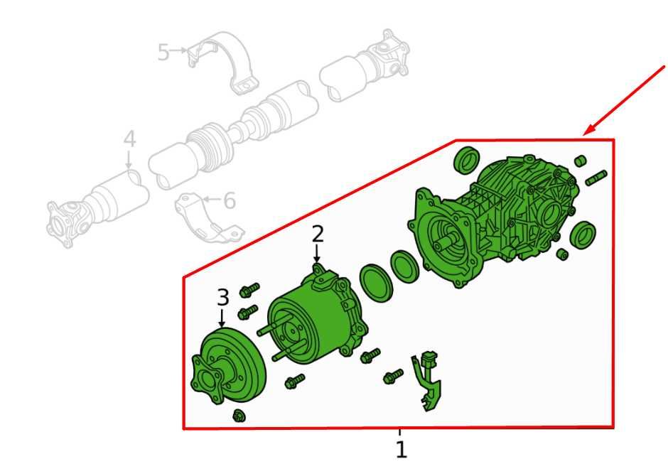 2014-2020 Infiniti QX60 3.5L AWD Rear Axle Differential Carrier 38300-3JA3B OEM1