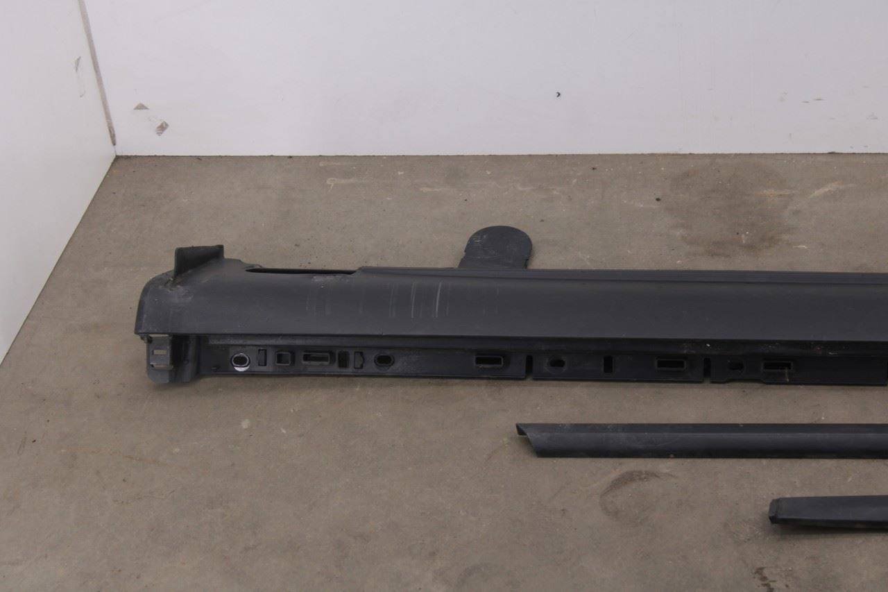2011-2018 Porsche Cayenne S Left Rocker Panel Molding Door Scuff Plate Set of 3 - Alshned Auto Parts